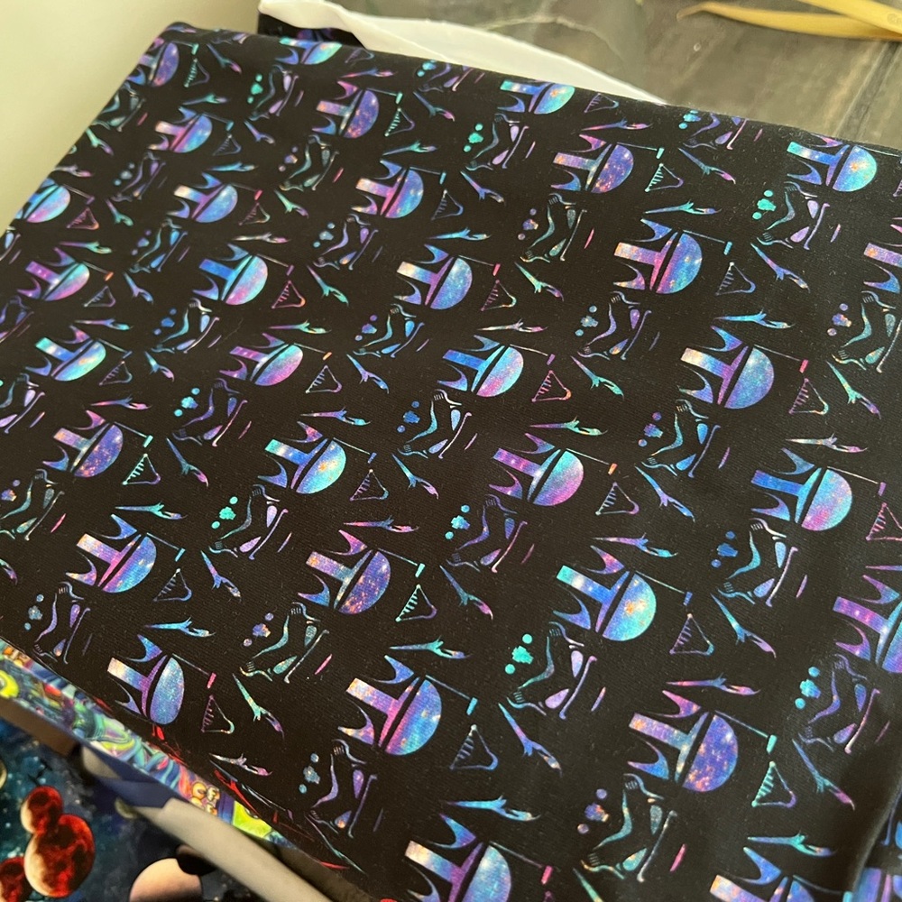 Blue Star Wars Custom Fabric - 1 Yard